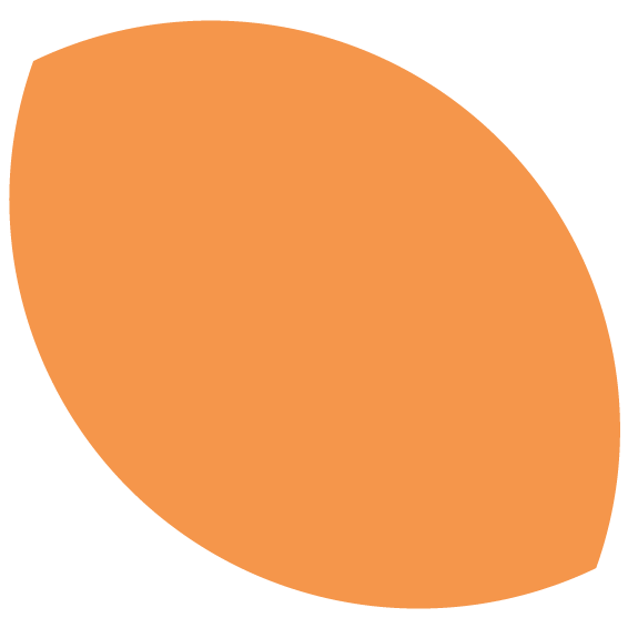 Orange oval
